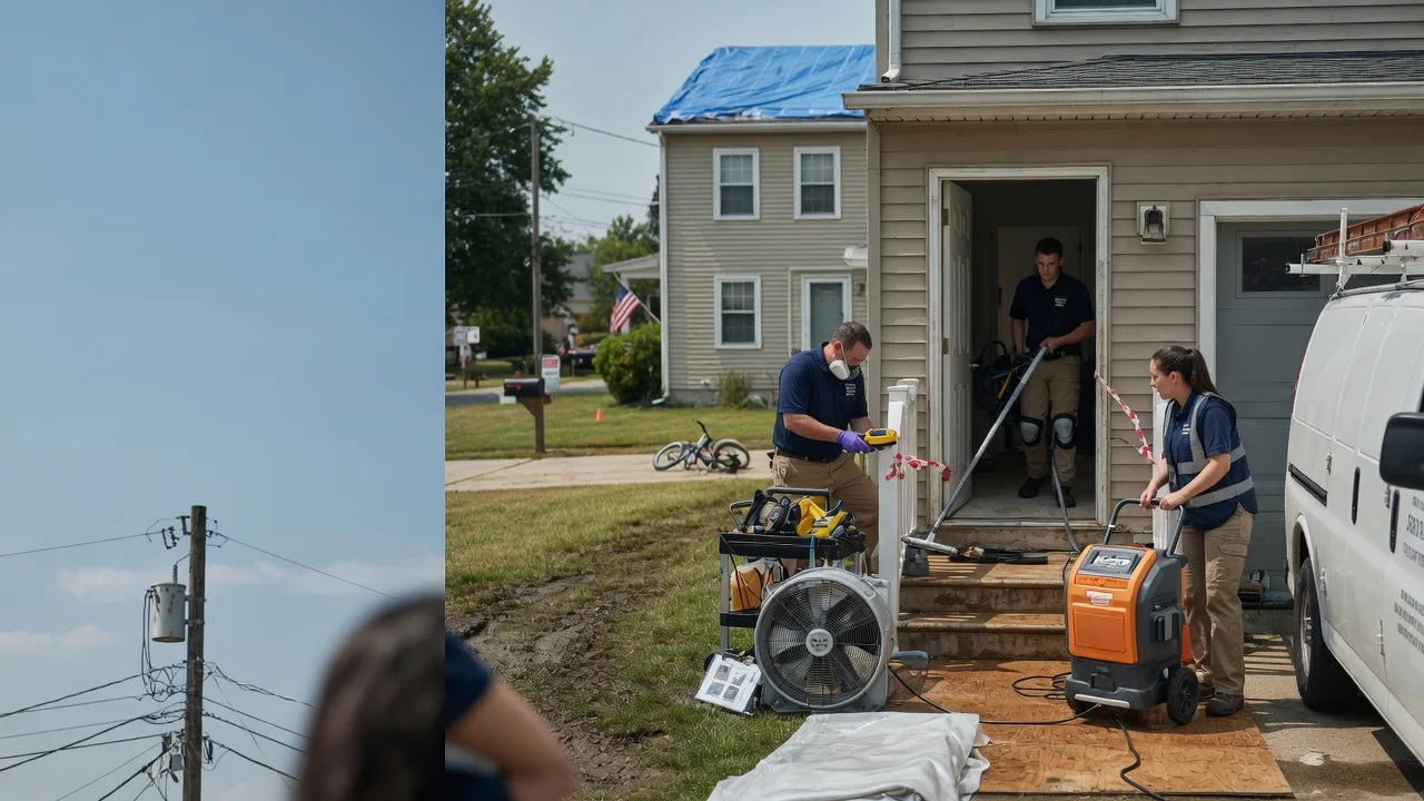 Water Damage Repair in Galveston, IN near me